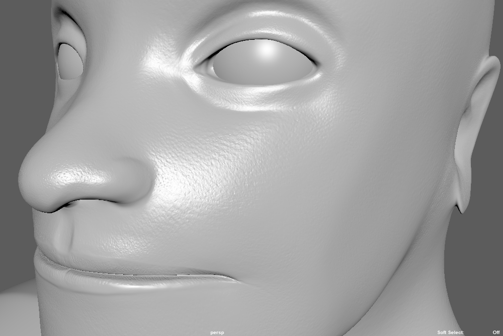 3D Model Skin Texture